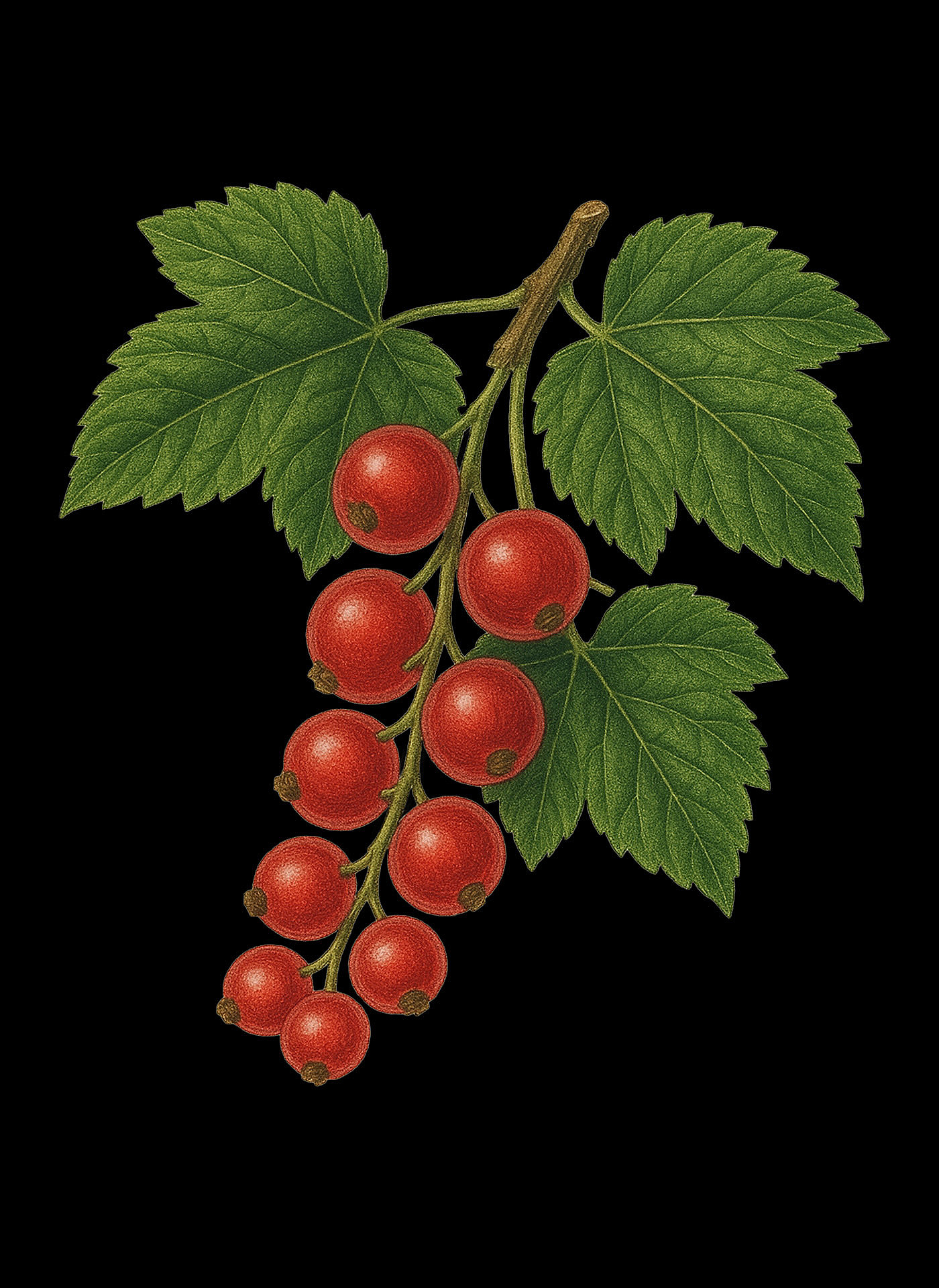 Luvio branding — botanical illustration used in packaging mockup