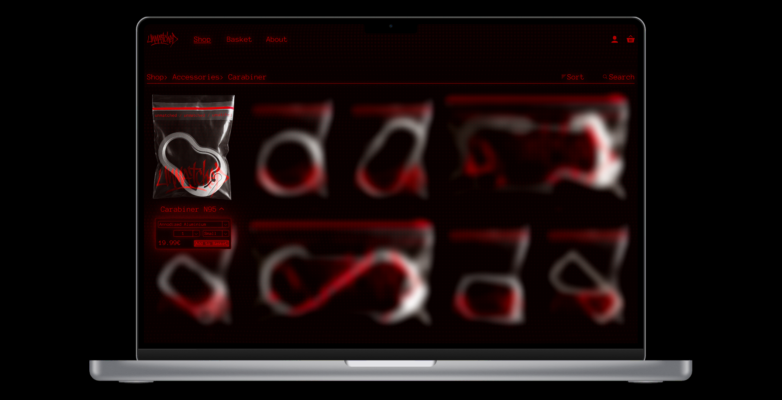 Unmatched design system — interface components and branding